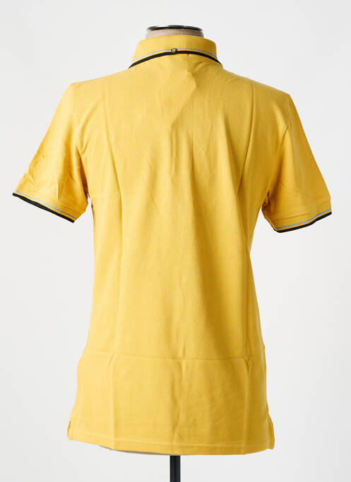 Polo coupe cintrée manches courtes jaune BEN SHERMAN homme