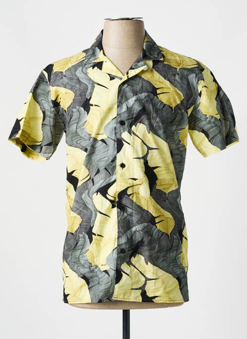 Chemise manches courtes jaune MINIMUM pour homme