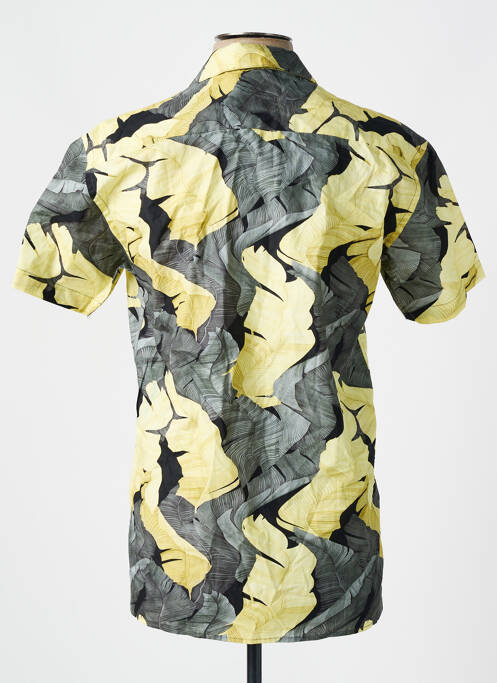 Chemise manches courtes jaune MINIMUM homme