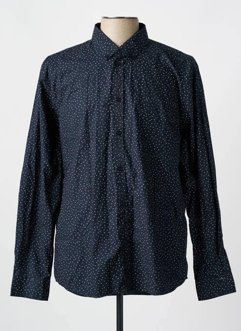 Chemise manches longues bleu MINIMUM pour homme