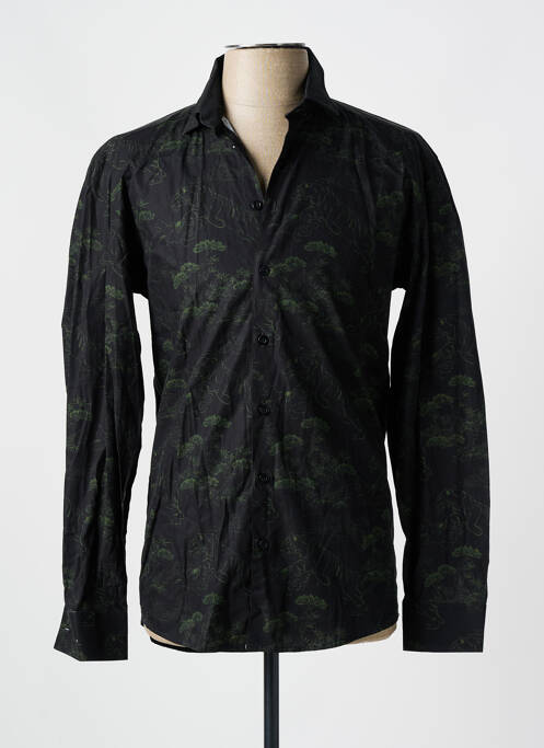 Chemise manches longues noir MINIMUM pour homme