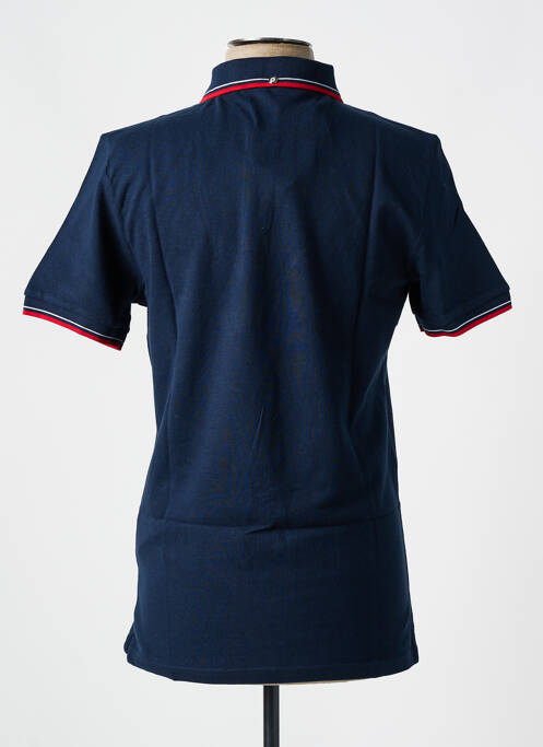 Polo bleu BEN SHERMAN pour homme