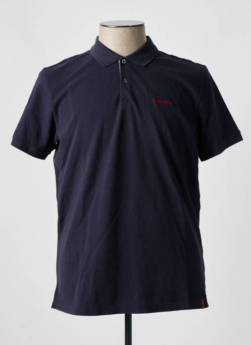 Polo bleu BEN SHERMAN pour homme