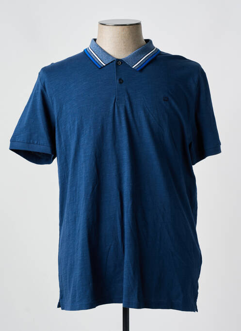 Polo bleu BEN SHERMAN pour homme
