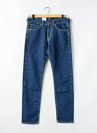 Jeans coupe slim tissage brut taille normale bleu EDWIN homme