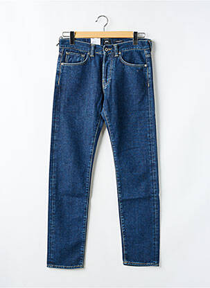 Jeans coupe slim tissage brut taille normale bleu EDWIN homme