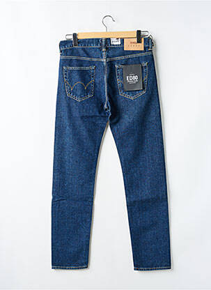 Jeans coupe slim tissage brut taille normale bleu EDWIN homme