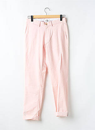 Pantalon chino stretch taille normale rose BEN SHERMAN homme