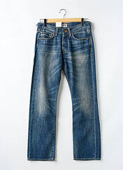 Jeans coupe droite bleu EDWIN pour homme seconde vue