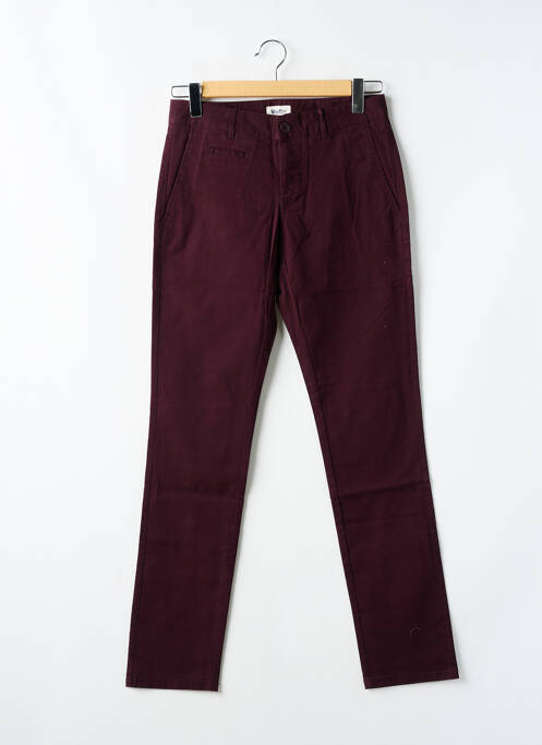 Pantalon droit stretch taille normale violet KILIWATCH homme