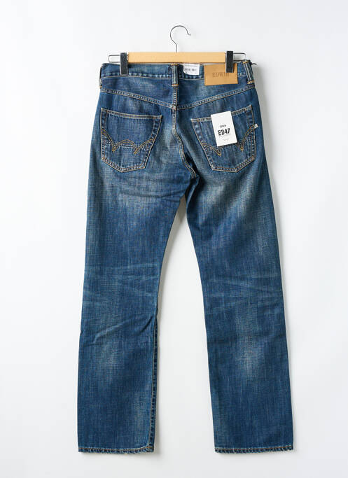 Jeans coupe droite bleu EDWIN pour homme