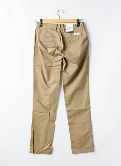 Pantalon chino marron BEN SHERMAN pour homme