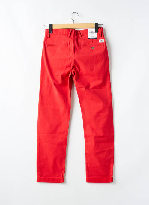 Pantalon chino rouge BEN SHERMAN pour homme