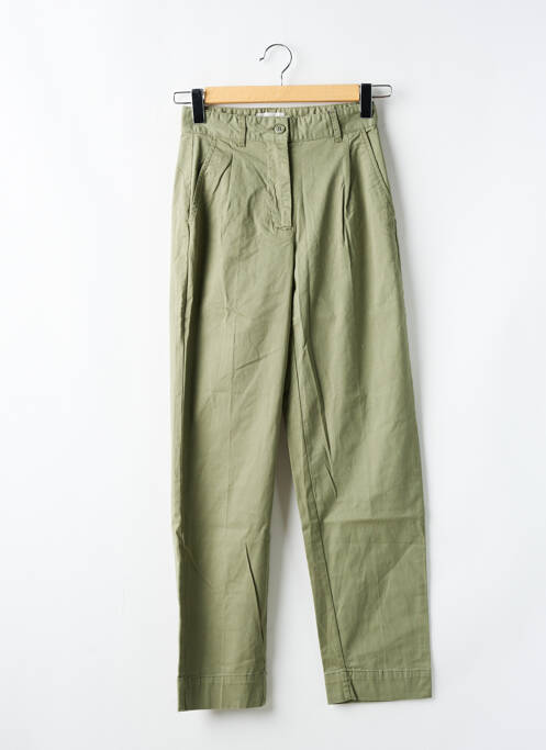 Pantalon droit vert MINIMUM pour femme