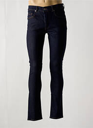 Jeans coupe slim tissage brut taille normale bleu MINIMUM femme