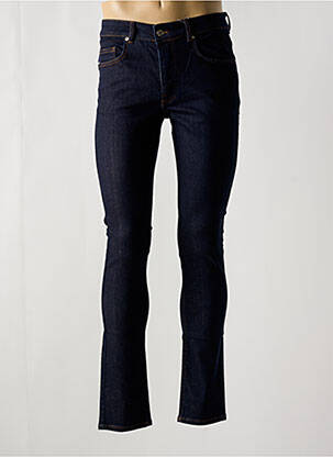 Jeans coupe slim tissage brut taille normale bleu MINIMUM femme