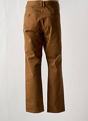 Jeans coupe droite fermeture zippée sous rabat boutonné taille normale marron SOLID JEANS homme