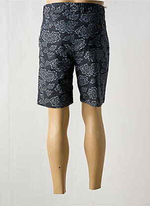 Bermuda tissage popeline taille normale bleu BEN SHERMAN homme