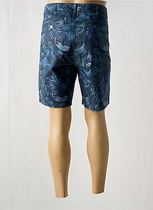Bermuda tissage popeline taille normale bleu MINIMUM homme