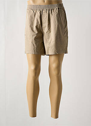 Bermuda taille élastique taille normale beige MINIMUM homme