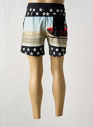 Short de bain tissage popeline noir PULL IN homme