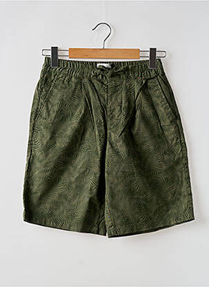 Short tissage popeline taille normale vert MINIMUM homme