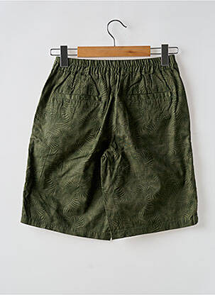 Short tissage popeline taille normale vert MINIMUM homme