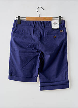 Bermuda stretch taille normale bleu BEN SHERMAN homme