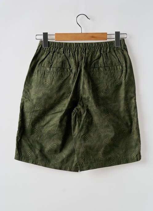 Short tissage popeline taille normale vert MINIMUM homme