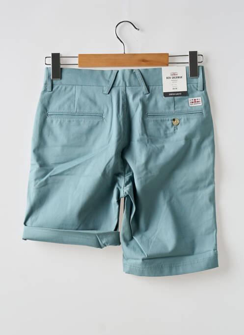 Bermuda stretch taille normale bleu clair BEN SHERMAN homme