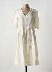 Robe mi-longue beige MINIMUM pour femme seconde vue