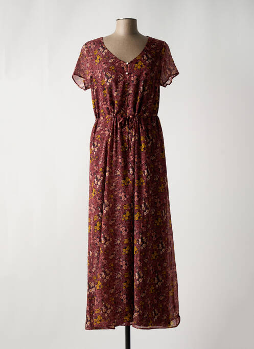 Robe longue rouge I.CODE (By IKKS) pour femme