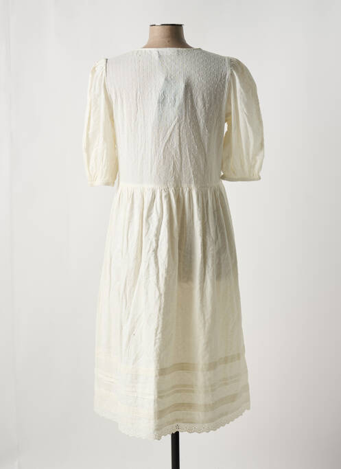 Robe mi-longue beige MINIMUM pour femme