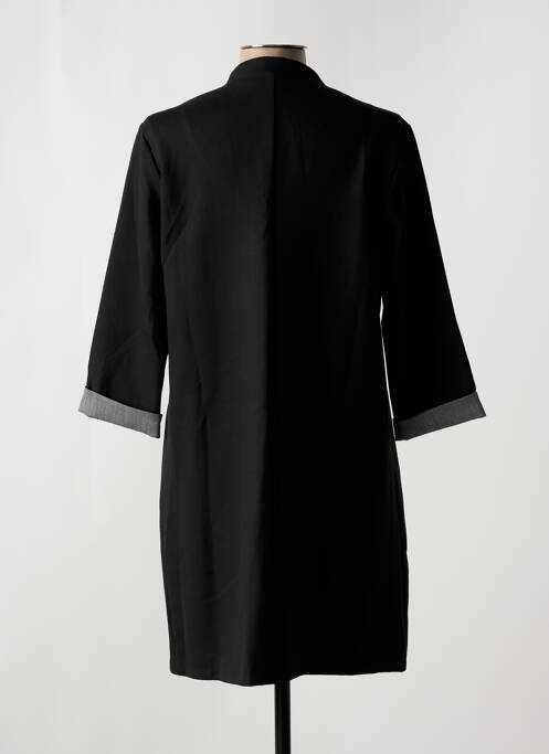 Robe mi-longue noir I.CODE (By IKKS) pour femme