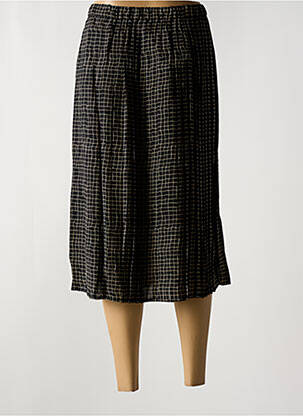 Jupe mi-longue taille normale noir MINIMUM femme