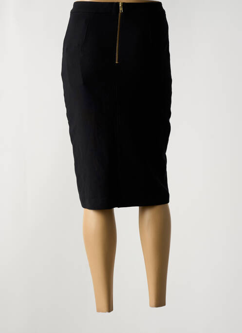 Jupe mi-longue noir MINIMUM femme