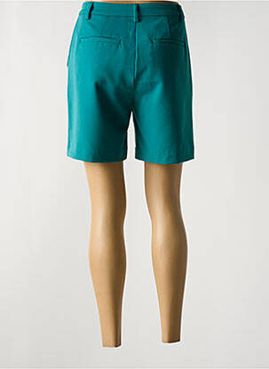 Bermuda taille à pinces taille normale vert MINIMUM femme