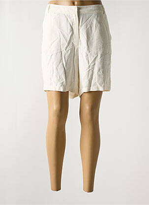 Short coupe fluide taille normale beige MINIMUM femme