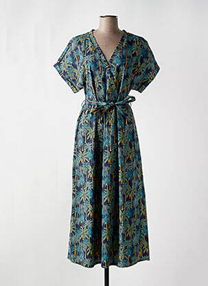 Robe longue bleu LEE COOPER pour femme