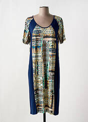 Robe mi-longue bleu I.ODENA pour femme seconde vue