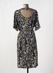 Robe mi-longue noir LOLA ESPELETA pour femme seconde vue