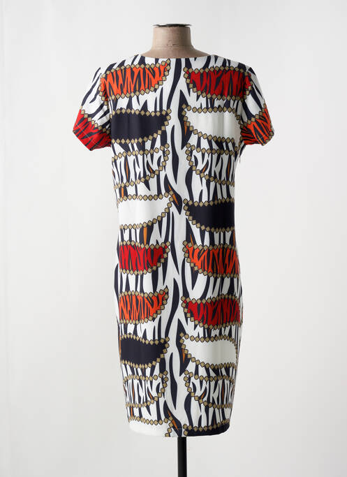 Robe mi-longue blanc MCM pour femme