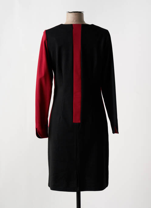 Robe mi-longue rouge IMPULSION pour femme