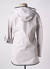 Imperméable gris ZIA1 pour femme seconde vue