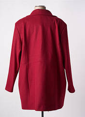 Manteau long rouge ZELI pour femme seconde vue