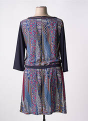 Robe mi-longue bleu ZELI pour femme seconde vue