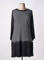 Robe mi-longue noir IMPULSION pour femme seconde vue