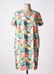 Robe mi-longue vert IMPULSION pour femme seconde vue