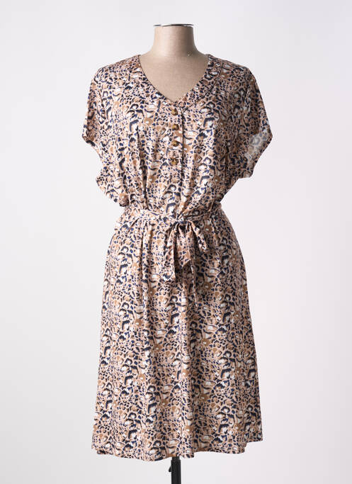 Robe mi-longue beige MCM pour femme
