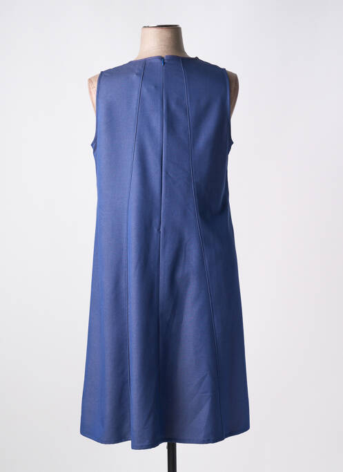 Robe mi-longue bleu IMPULSION femme